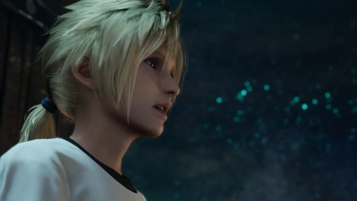 《FF7重制版》克劳德青春颜值巅峰，帅到没朋友！