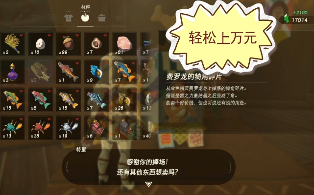 《塞尔达传说泪版本1.2.0终极刷钱攻略》