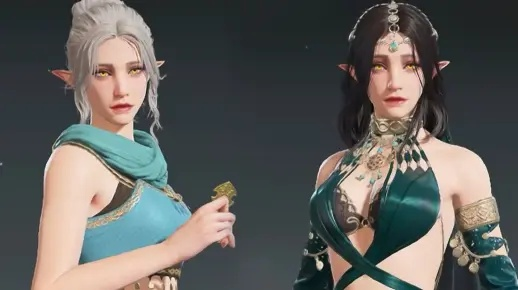 《永劫无间》精灵捏脸数据揭秘：独家迦南金发美颜秘籍大公开