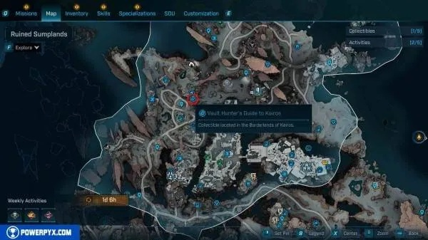 《无主之地4》凯洛斯秘藏猎人攻略全解析，地图位置一网打尽！