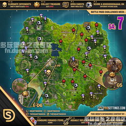 《堡垒之夜》苹果蘑菇位置速查！高效采集攻略大揭秘