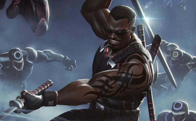 漫威争锋,刀锋战士亮相！或将成新可玩英雄?