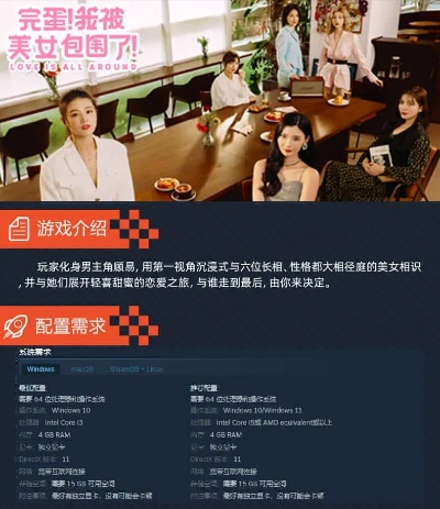 《美女环绕！Steam好评如潮的《完蛋！我被美女包围了！2》》