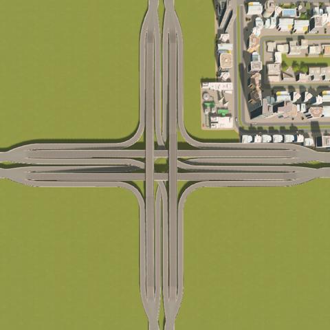 《天际线2》独家攻略：三向喇叭立交桥建造秘籍大公开