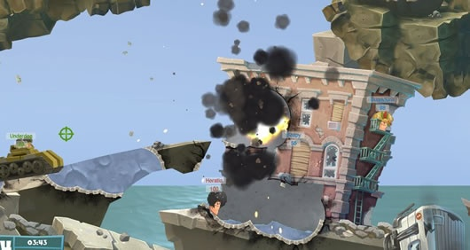 《百战天虫：革命》游乐场DLC新截图曝光！独家首曝！