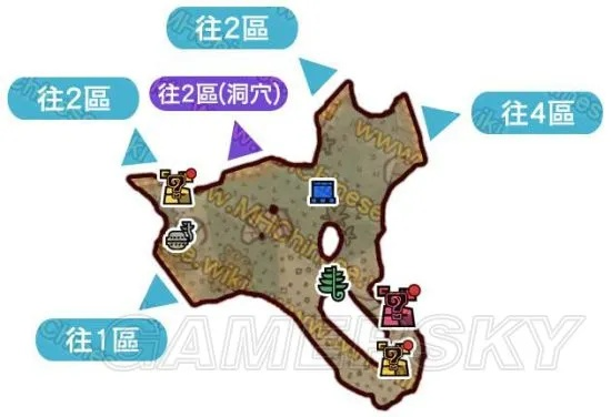 《怪物猎人世界》全区域素材搜集攻略地图，新手必看高效采集技巧揭秘