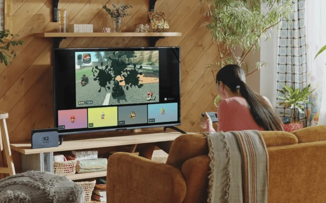 任天堂Switch 2直面会临近,玩家给儿子的超逼真电视柜香不香?- 任天堂Switch 2直面会、玩家、儿子、超逼真电视柜