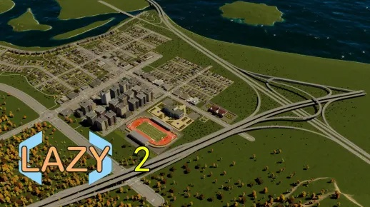 《都市天际线2》立交桥搭建攻略：轻松跨线建枢纽