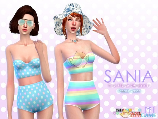 《模拟人生4》独家性感比基尼泳衣MOD，打造夏日风情！