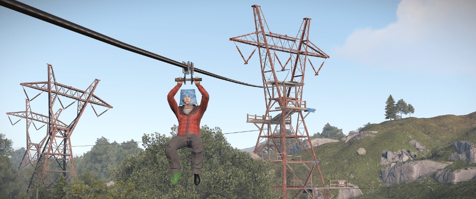 《腐蚀》新篇章：揭秘神秘铁路网络与惊险滑索探险