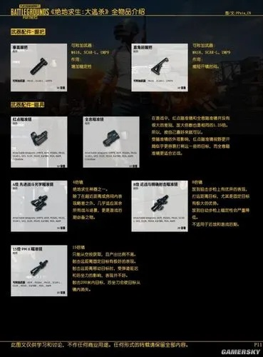《PUBG新手必看！全武器详解+单/四排技巧》
