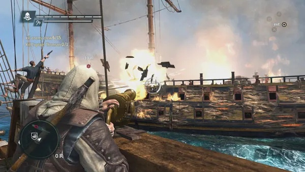 《刺客信条3》塔防弃坑，独家揭秘“海战”小游戏新玩法