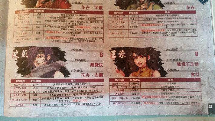 《侠客风云传》养成攻略：揭秘事件触发时间表，轻松升级技巧大公开