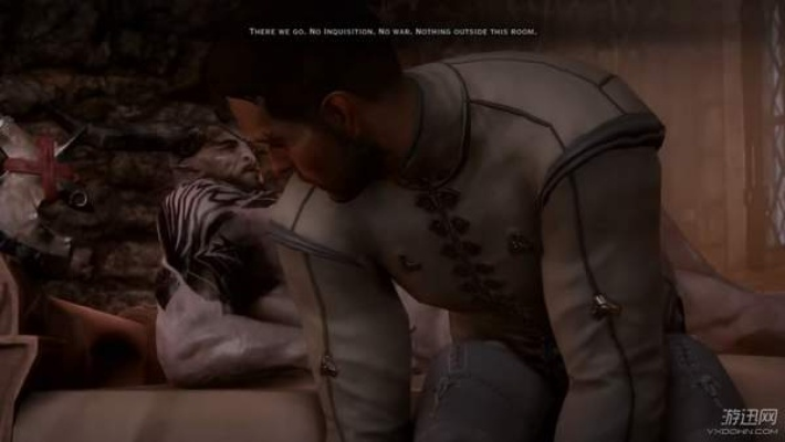 《龙腾世纪：审判》浪漫瞬间：铁牛倾情推倒，玩家心动不已