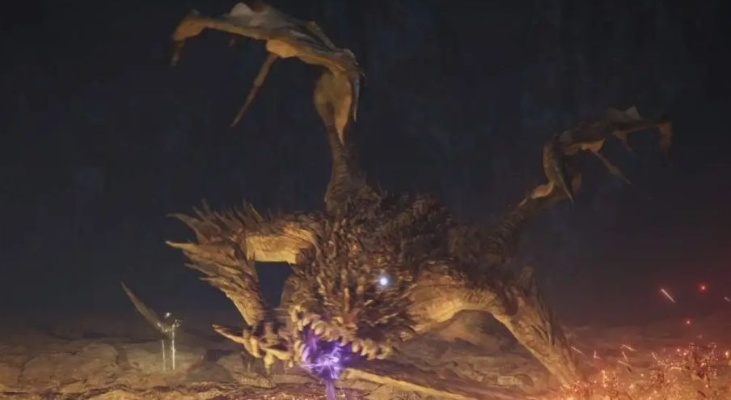 《艾尔登法环》新BOSS揭秘：贪食魔龙回归，探索黑暗势力新篇章