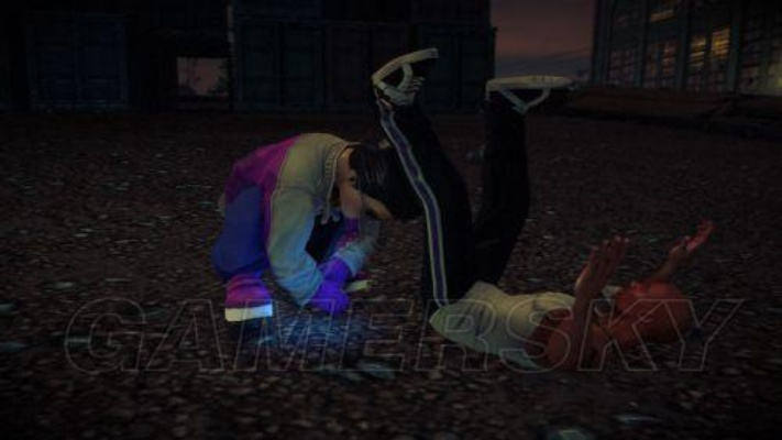 《黑道圣徒4》惊悚画面：黑丝女遭遇外星强暴，高清截图曝光！