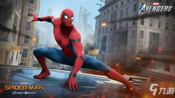 《复仇者联盟》蜘蛛侠红蓝战衣升级归来，独家定制新装震撼登场