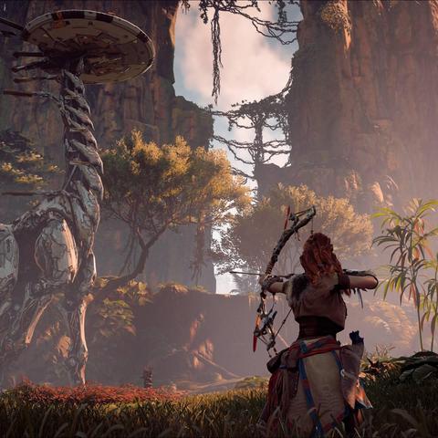 《地平线：零之曙光》画面揭秘：现实与虚拟无缝对接，视觉震撼体验！