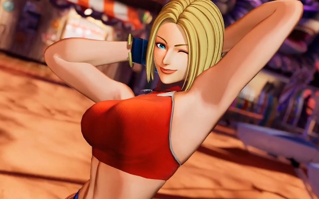 拳皇15角色曝光！运动女神布鲁玛丽惊艳亮相，游戏新亮点抢先看