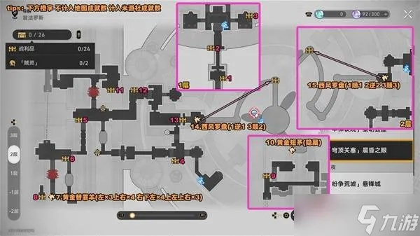 《崩坏星穹铁道》晨昏之眼宝箱位置揭秘！探索永夜云端遗堡宝藏攻略