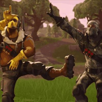 《堡垒之夜》热舞新潮，江南style表情秀，体验独特游戏魅力