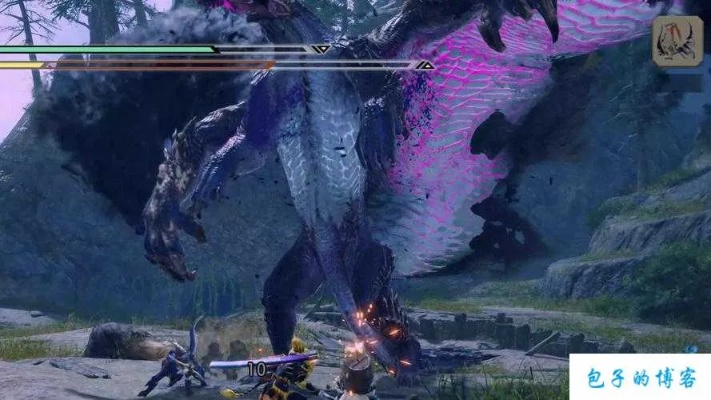 《怪物猎人荒野》黑蚀龙战法揭秘：太刀技巧攻略，轻松击破黑蚀龙！