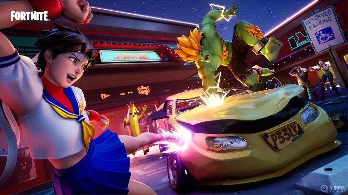 《堡垒之夜》跨界联动《街霸》 隆春丽激战新纪元