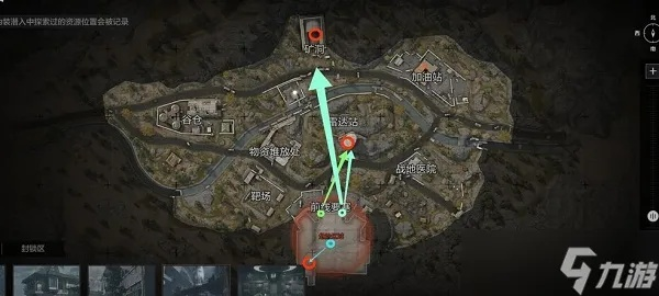 《暗区突围》前线要塞布局揭秘：结构分布与撤离点攻略解析