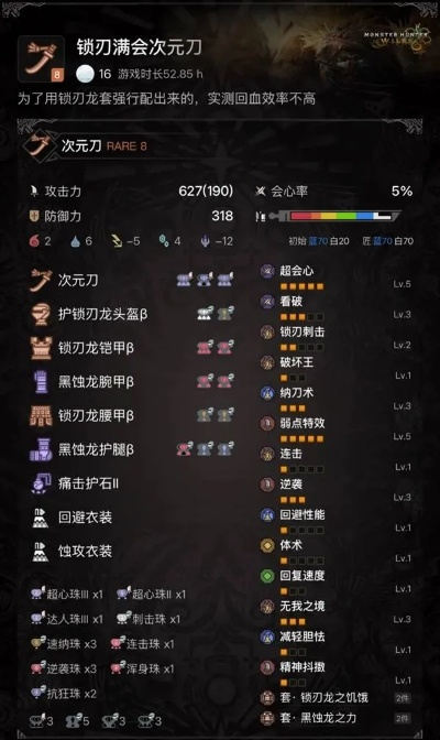 《怪物猎人荒野》太刀弱特5强配攻略，解锁全新战斗价值