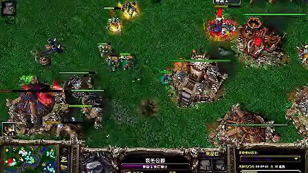 《魔兽争霸3重制版》4v4混战精彩实况，巅峰对决不容错过