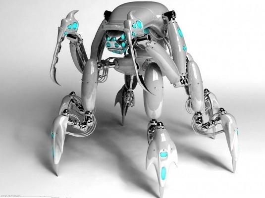 军团蜘蛛机器人：揭秘智能入侵新纪元