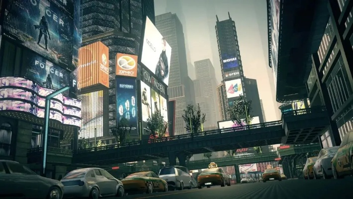 赛博朋克都市奇观揭秘：重构《无人深空》未来之城