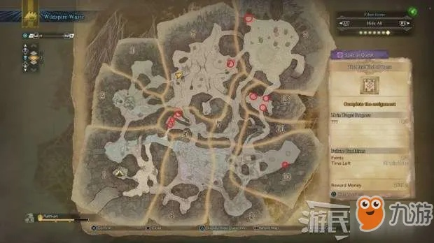 《怪物猎人荒野》绯红森林骨冢攻略：精准定位与高效收集路线解析