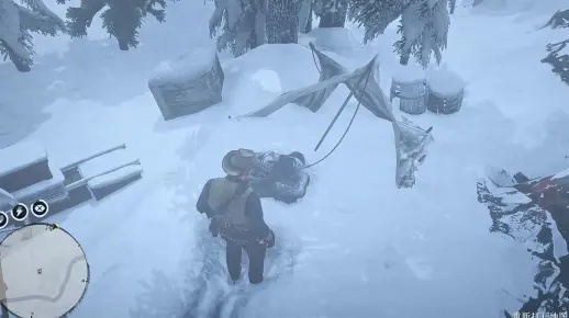 《荒野猎人》冰雾断崖营地攻略，雪山营地搭建技巧解析**新视角**