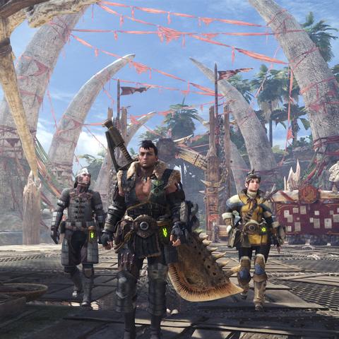 DLSS技术革新《怪物猎人：世界》截图，性能飞跃体验升级