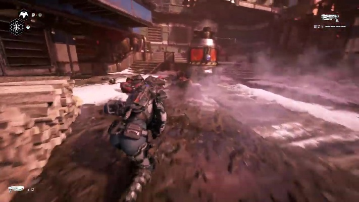 紧张5V5对决，据点争夺战《战争机器5》全新视角震撼呈现