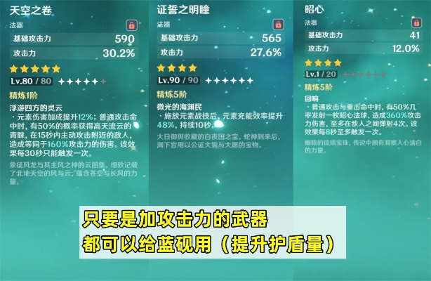 蓝砚圣遗物武器攻略，打造原神强力配队新秘籍