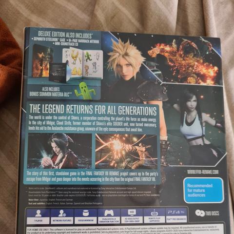 《最终幻想7：重制版》萨菲罗斯惊艳亮相，视觉盛宴新升级