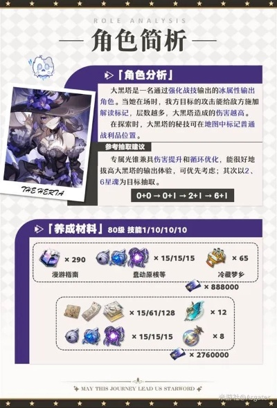 《崩坏星穹铁道》3.0UP角色养成攻略：大黑塔高效养成秘籍解析