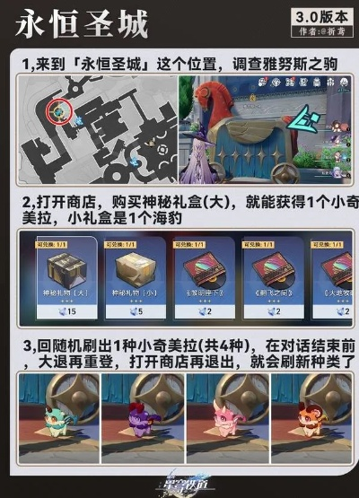 轻松解锁《崩坏星穹铁道》小奇美拉攻略，高效获取新宠秘籍！