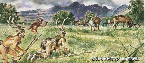 原始人勇战野兽，揭秘生存智慧新篇章