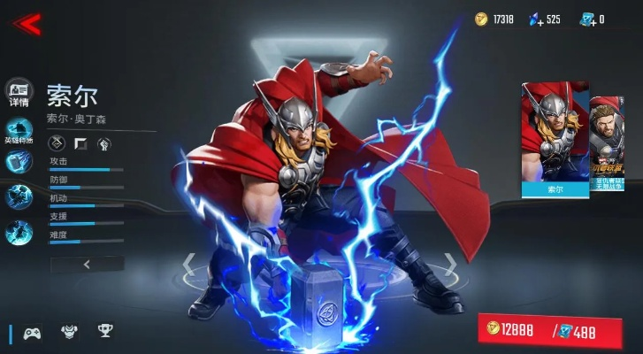 《漫威争锋》雷神索尔技能深度解析，操作技巧大揭秘！