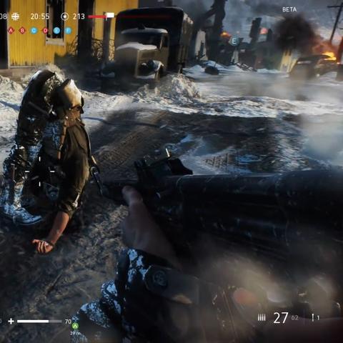 《战地5》Beta版绝美截图曝光，揭秘游戏视觉盛宴新境界