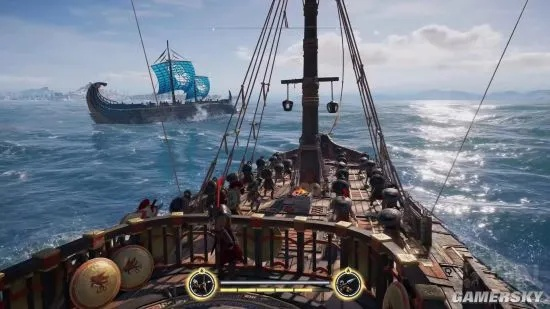 惊爆！奥德赛海战再现：敌舰撞击瞬间两断，揭秘全新战术价值