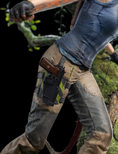 《古墓丽影：暗影》劳拉手办惊艳亮相，细节精致展现独特魅力