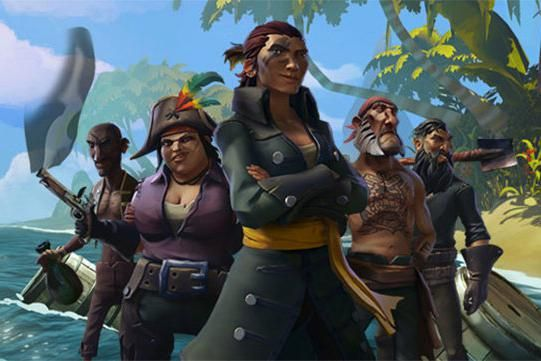 《盗贼之海》两天狂揽百万玩家，全平台热度飙升创新高！