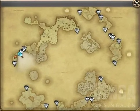 《风脉泉点全揭秘：揭秘《最终幻想14》7.0版地图宝藏》