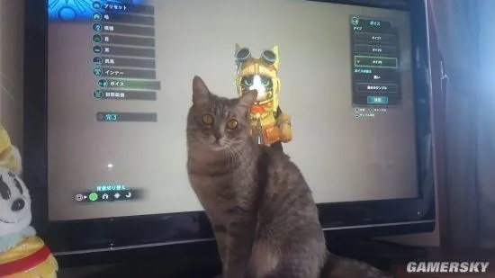家养萌宠助力《怪物猎人：世界》猫伴奏乐加Buff新体验