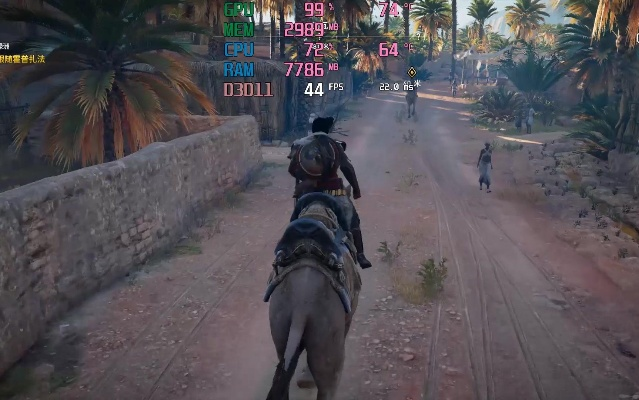 主流显卡挑战GTX 1080极限，全高画质60帧《刺客信条：起源》性能解析