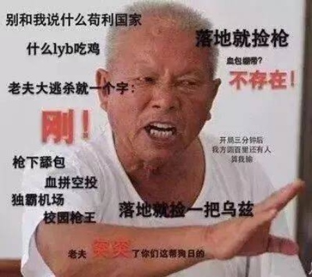 高龄高玩爆粗口，揭秘64岁老爷爷《绝地求生》巅峰操作